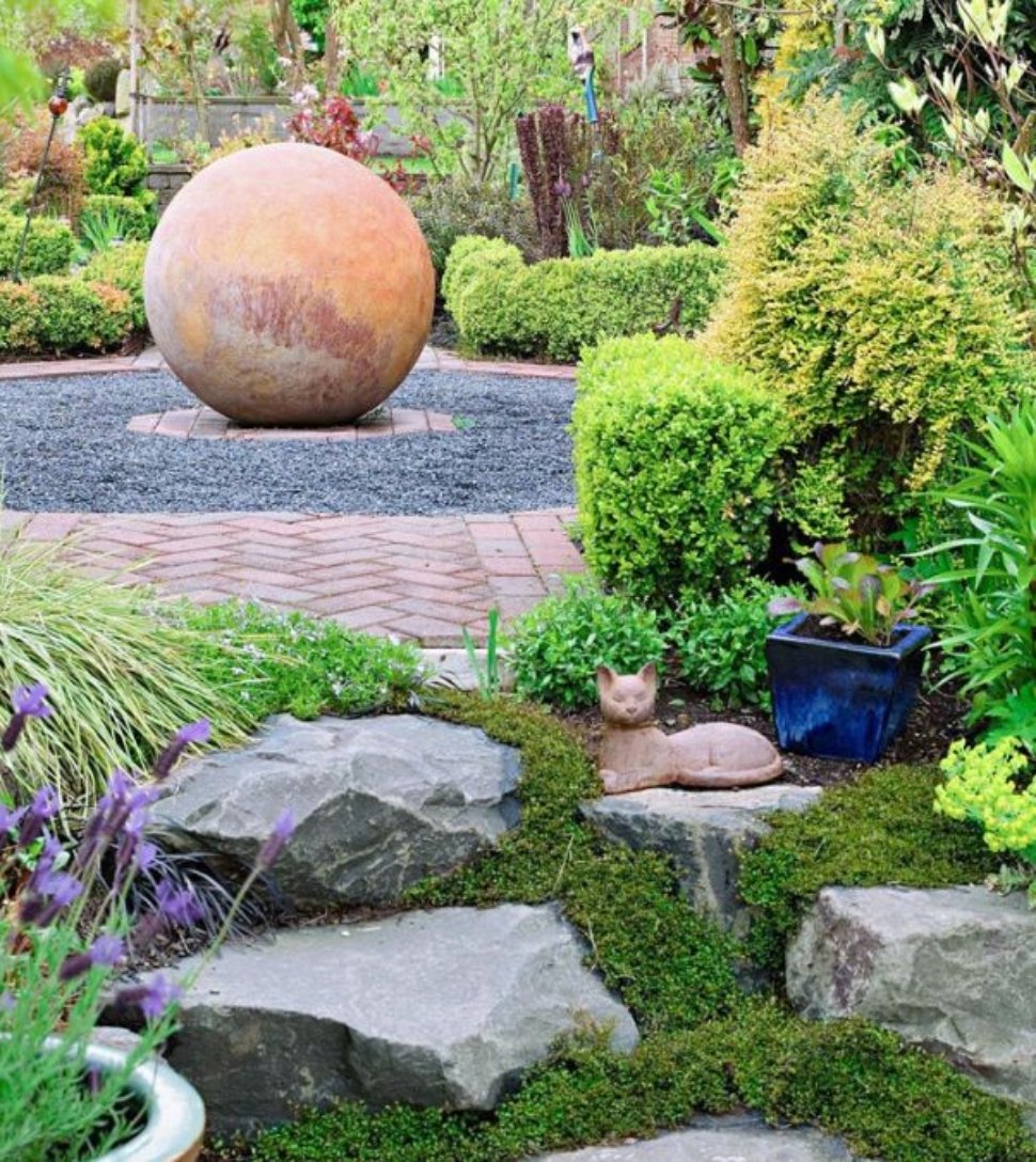 5 Stone Terrace Flower Bed Ideas