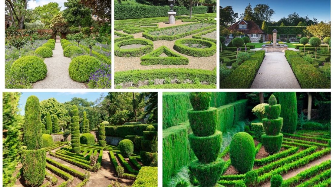 5 Elegant Formal Garden Flower Bed Designs for Luxury Homes