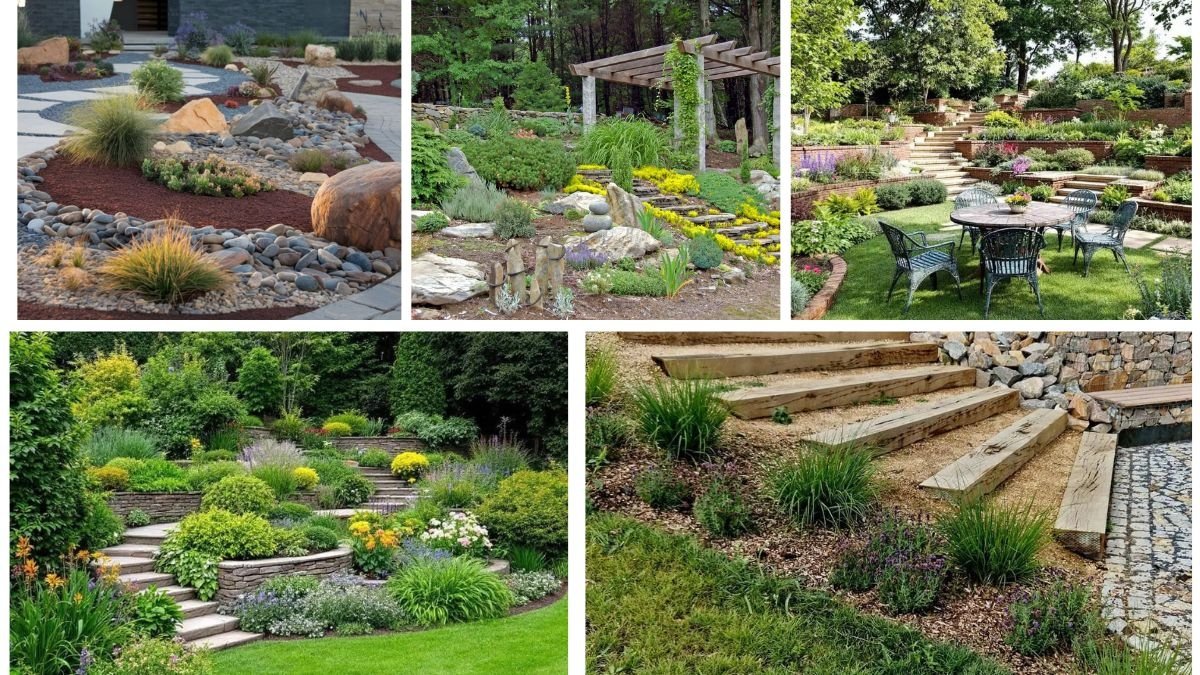5 Stunning Layered Rock Flower Beds for Sloped Gardens