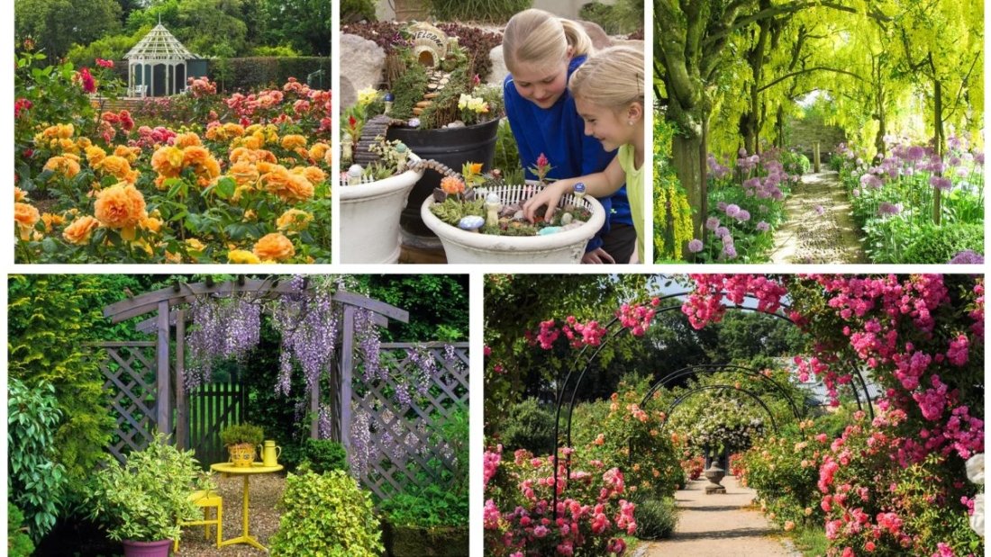 5 Stunning Fairy-Tale Flower Beds for Whimsical Gardens